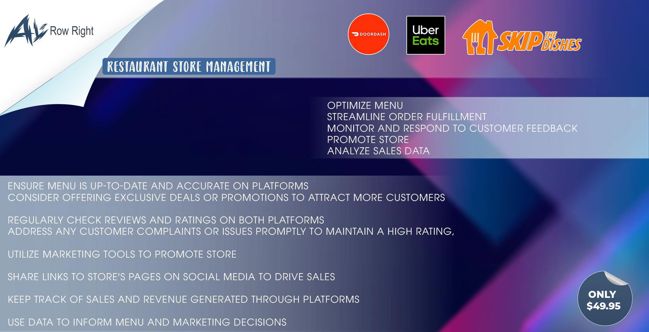 Aimlake Restaurant Store Management